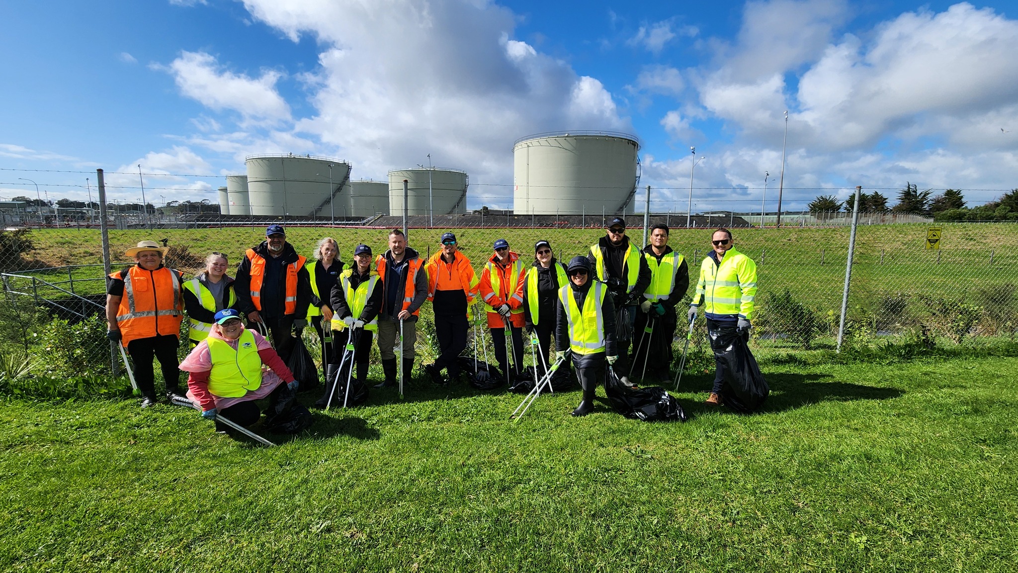 Volunteer at a Street Clean Up